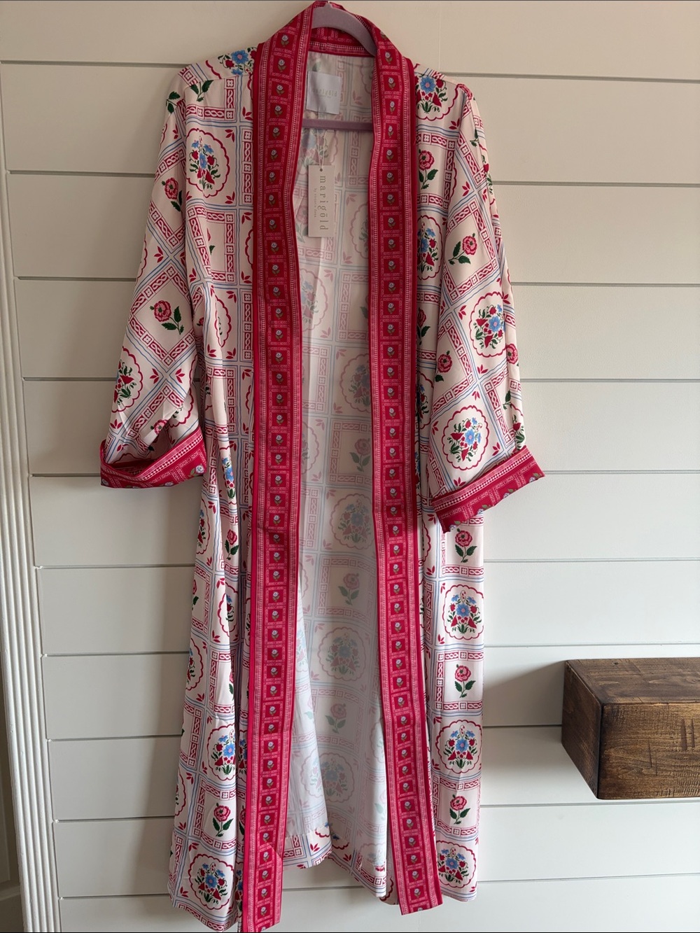 Marigold by Victoria Dunn Floral Robe NWT Size 2 XL
